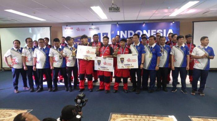 Berangkat ke Jepang, Mekanik Bengkel Yamaha Bangka Juarai Indonesian Technician Grand Prix 2023