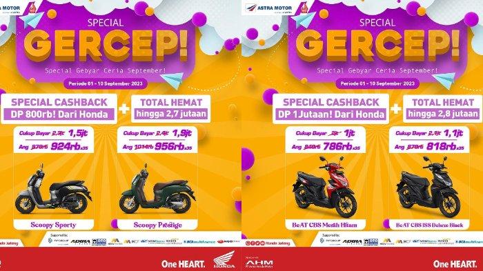 Promo Motor Honda: Beli Scoopy Prestige Bisa Klaim Cashback Rp800 ribu, Cicilan Hanya Rp956 Ribu Promo Motor Honda: Beli Scoopy Prestige Bisa Klaim Cashback Rp800 ribu, Cicilan Hanya Rp956 Ribu